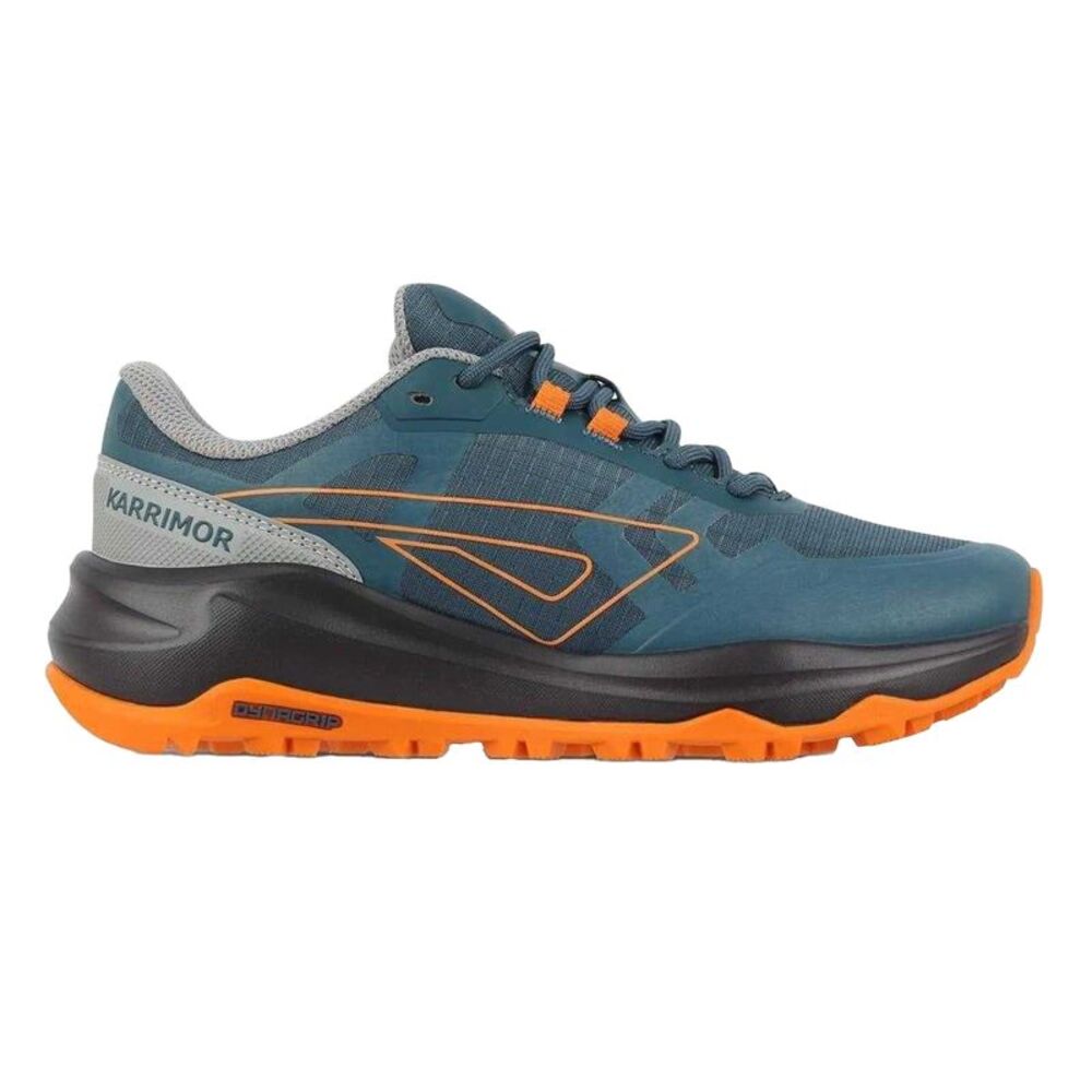 Karrimor Boys Tempo Trail Sneakers / Teal/Gray/Orange